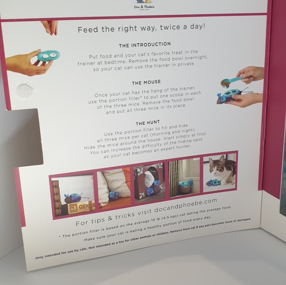 Cat Feeding / Indoor Hunting system for cats - Picture 3 of 4